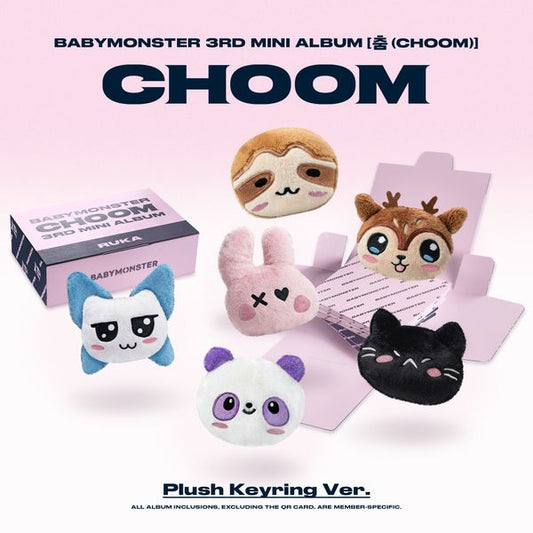 Babymonster – Choom (Plush Keyring Ver.) Random