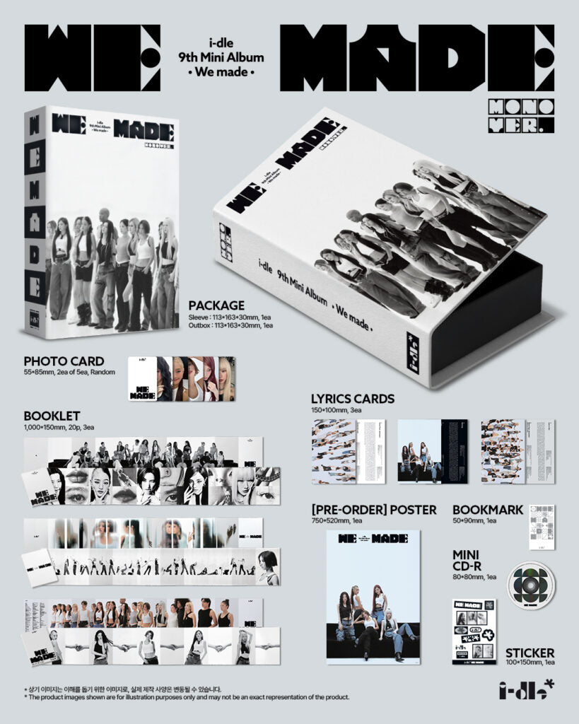 I-DLE – We Made (A Ver.) IN STOCK