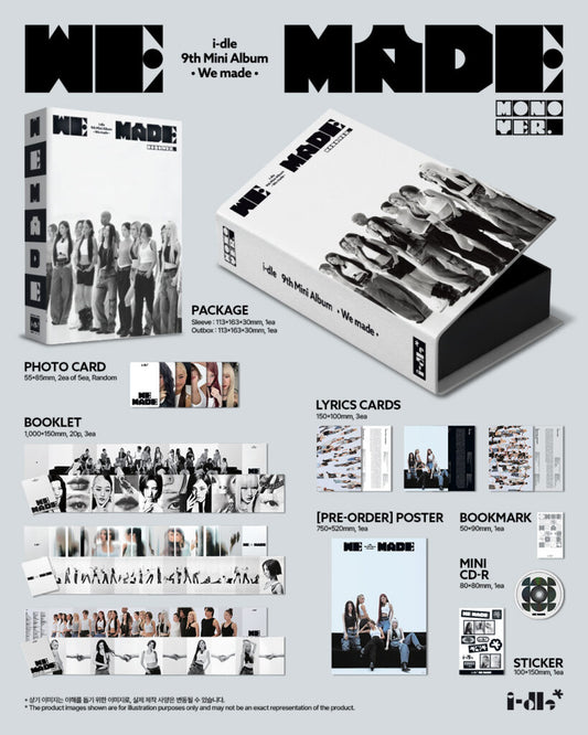 I-DLE – We Made (A Ver.) IN STOCK