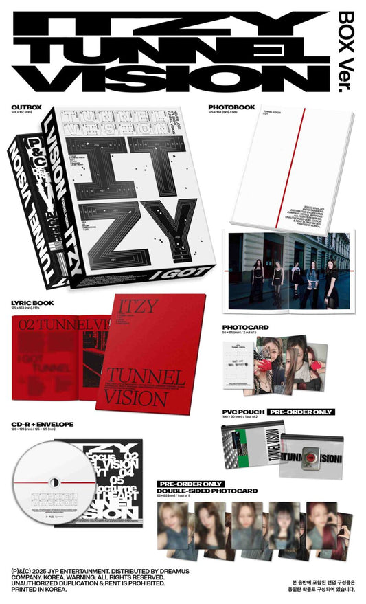 Itzy – Tunnel Vision (Box Ver)