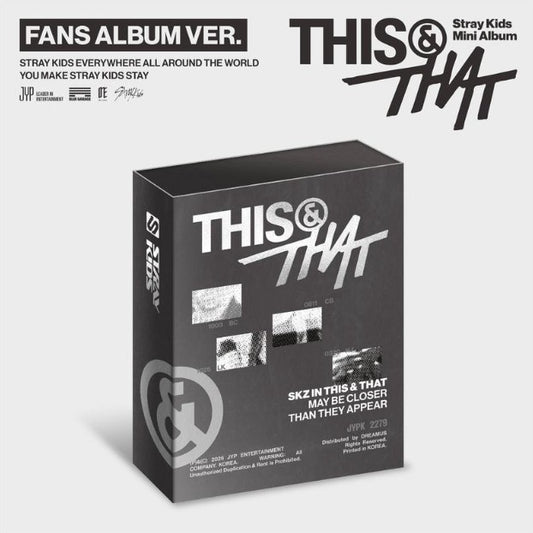 Stray Kids – This & That (Fans Album Ver.) PRE ORDER